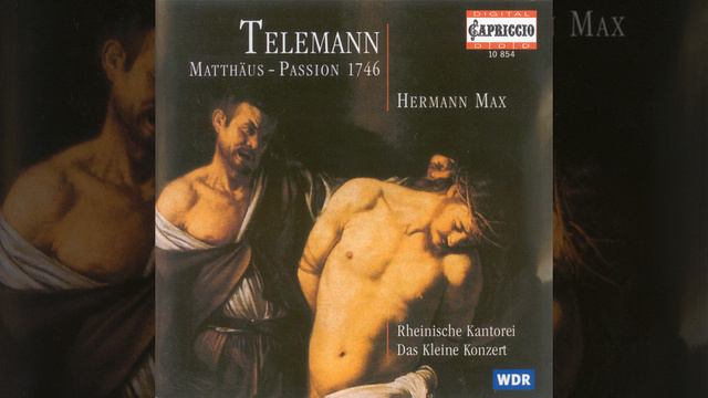 St. Matthew Passion, TWV 5:31, "Matthew Lasst uns mit Ernst betrachten": Recitative: Da aber...