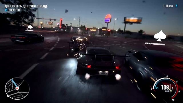 Полиция. Погоня. ПОРШЕ. NFS PAYBACK #6