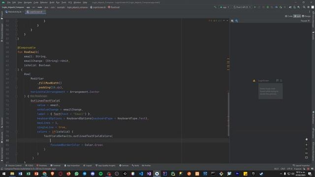 Pantalla de Login con Jetpack Compose смотреть онлайн
