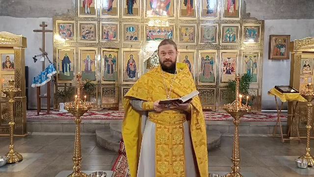 Память апостола Иакова, брата Господня по плоти. смотреть онлайн