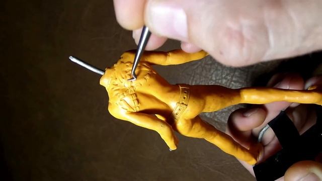 Sculpting Catwoman. Лепка фигурки из полимерной глины. Женщина кошка.