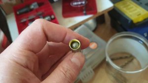 Релоуд ,контейнер для пули,дроби,металлическая гильза 410,из термоусадочной трубки