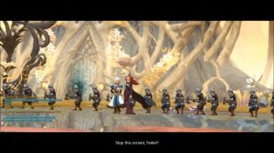 King Feather attacks Anu Arendel (Japanese)