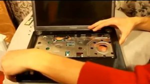 Как разобрать ноутбук Toshiba satellite A300 15G