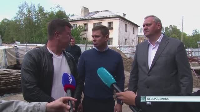 24.08.2023 Председатель Правительства Архангельской области Алексей Алсуфьев посетил Северодвинск