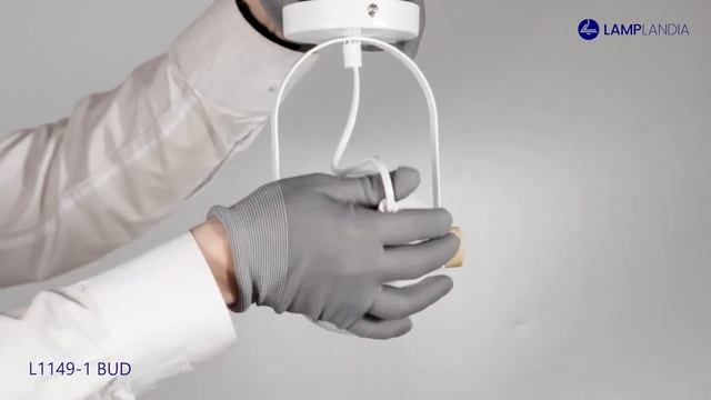 Светильник спот Lamplandia L1149-1 BUD FSC 100% (NC-COC-064615), Е27*макс. 60Вт смотреть онлайн