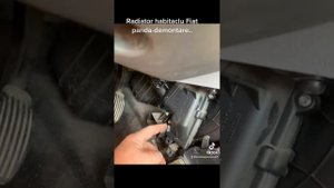Montaj radiator habitaclu Fiat panda. Heater ..