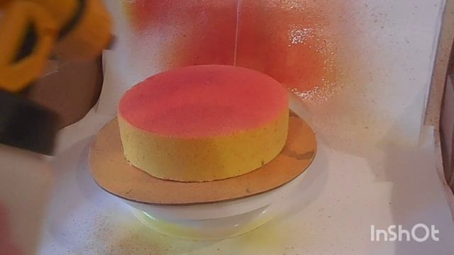покрытие торта шоколадным велюром.