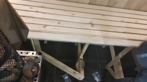 ПОЛОК в БАНЮ своими руками