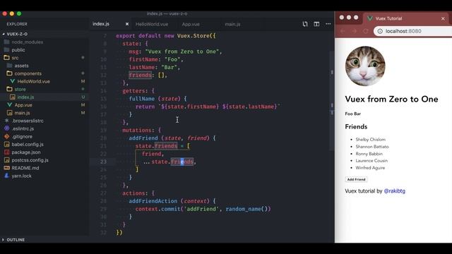 Vuex Tutorial - Vuex Crash Course