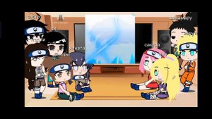 ?реакция генинов на Какаши сэнсэй??_(๑•﹏•)