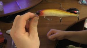 новый воблер в моей коробке-DUO - Realis Jerkbait 110 плюс поводки из струны от spinningline
