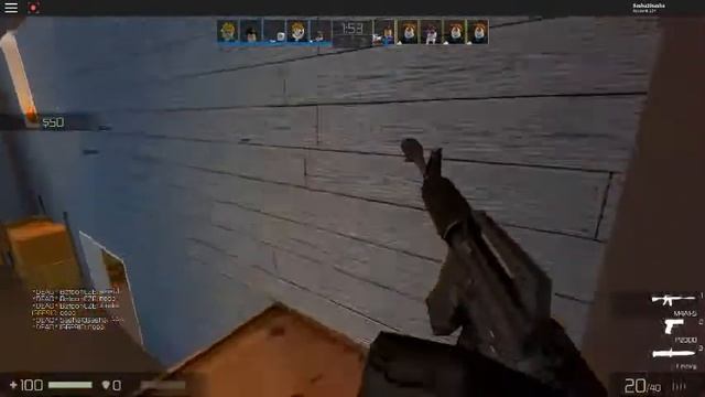 Играем в Counter Blox Roblox Offensive! Тащу в квадратной CS:GO! смотреть онлайн
