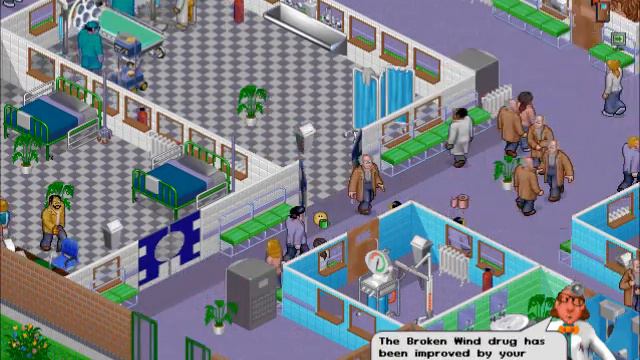 Let's Play Theme Hospital #31 Guessing the gender of Hairyitis patients.