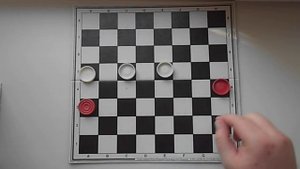 Три дамки против дамки и простой на a3