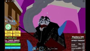 Как получить спайки трезубец в Блокс фрутс!