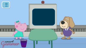 Hippo at the Airport : Adventure Game With Learn | Airport Game for Children | smart gammer