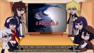 [BSD react] Bungou stray dogs react to Double Black//Soukoku//Gacha Club