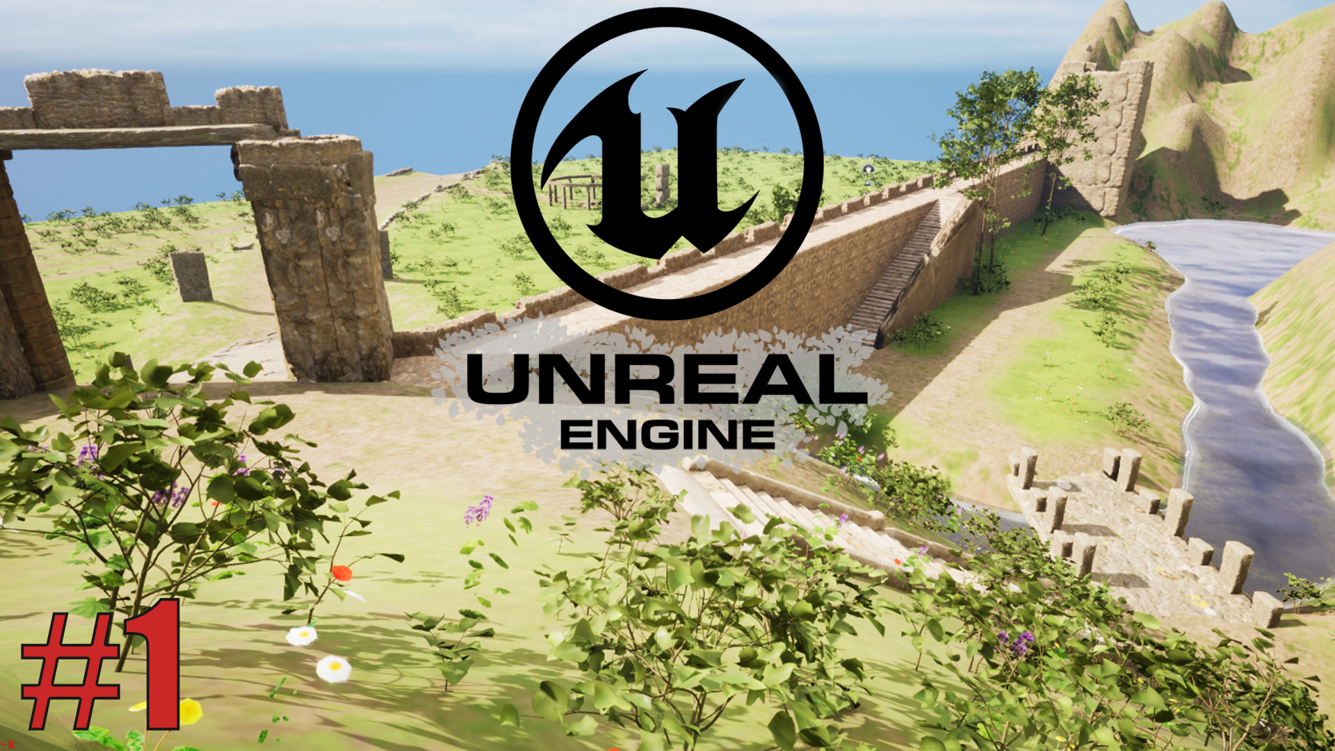 Unreal engine 5 Создание локации с нуля, Анреал энджин производство карты #1