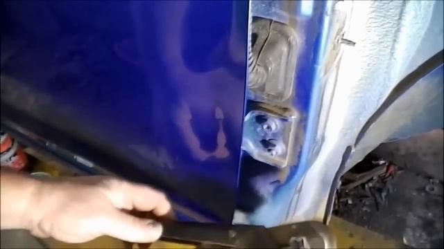 Газовый ключ в беспокрасочном ремонте кузова. Рaintless dent body repair. смотреть онлайн