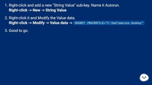 Create permanent DOSKEY in Windows cmd