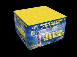 НОЧНАЯ ИЛЛЮЗИЯ CH07 салют СЛК (SLK) Fireworks NEW