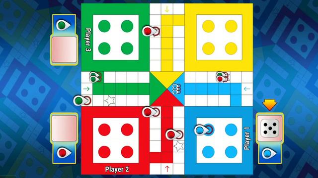 Ludo game in 3 players | Ludo king 3 players | Ludo gameplay