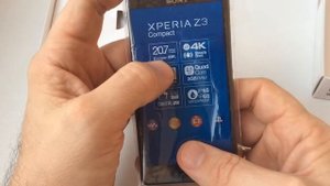 Распаковка Sony Xperia Z3 Compact