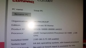 Compaq Presario cq5000 review