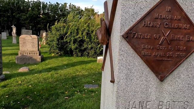 Henry Chadwick's Grave - The Father of Baseball