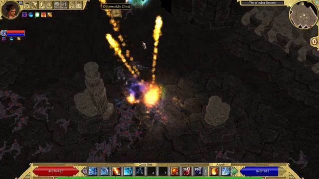 Titan Quest _ Flamethrower _ Evoker Build смотреть онлайн