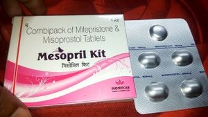 MESOPRIL - KIT tab Rx_ Misoprostol & mifepristone use to drop the unwanted pregnancy