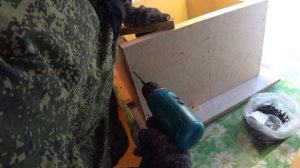 СБОРКА КОРПУСА УЛЬЯ ДАДАН из ДВП с ПЕНОПЛАСТОМ внутри, СВЕРЛИМ отверстия в ЩИТАХ 6 Часть.