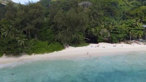 Сейшелы, остров Маэ, пляж Такамака