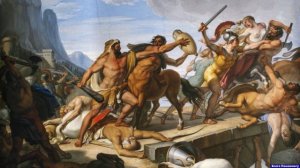 Подвиг Геракла 4 "Эриманфский вепрь"