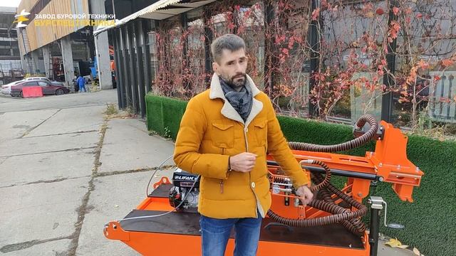 Буровая установка УБШМ на санях. Обзорное видео от Завода Буровой Техники