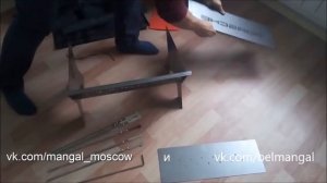 Мангал с логотипом   обзор комплекта, инструкция по сборке