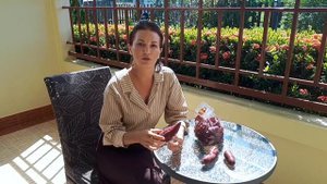 Что такое батат в Тайланде фиолетовый как готовить