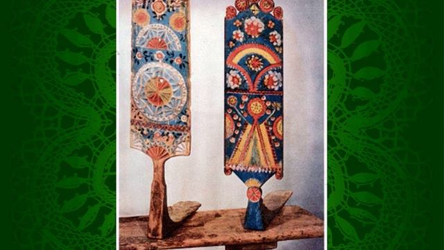 «Народные промыслы...» Онежская (олонецкая) роспись