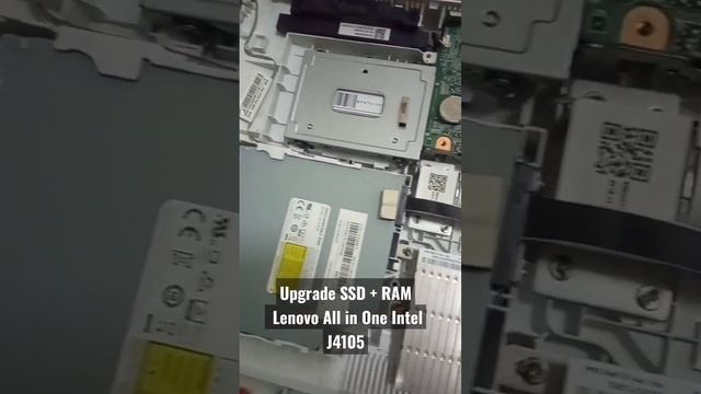 Upgrade SSD + RAM PC All in One Lenovo J4105