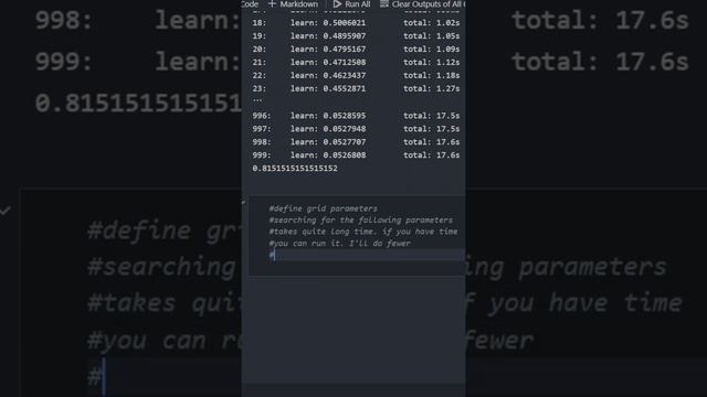 CatBoost hyperparameter tuning with gridsearch