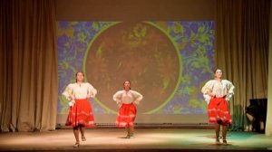 Танец "Ой, вставала я ранёшенько"  5 класс (Тымовская  ДШИ)