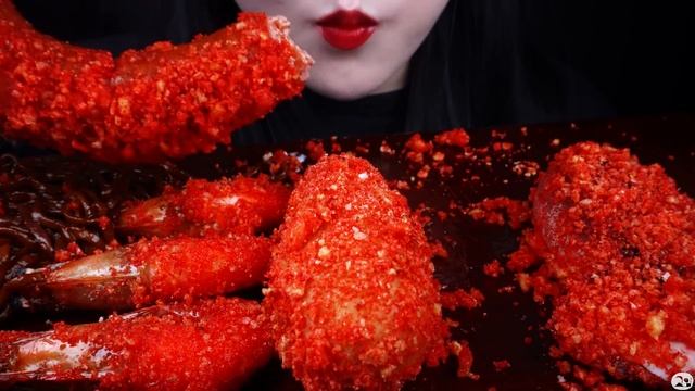 ASMR BLACK BEAN NOODLES, KIELBASA SAUSAGE, CORN DOG, SQUID, SHRIMP, 짜장 라면, 킬바사 소세지, 핫 치토스 먹방MUKBANG