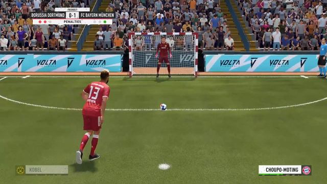 bayern munich vs borussia dortmund benalty FIFA 22 смотреть онлайн