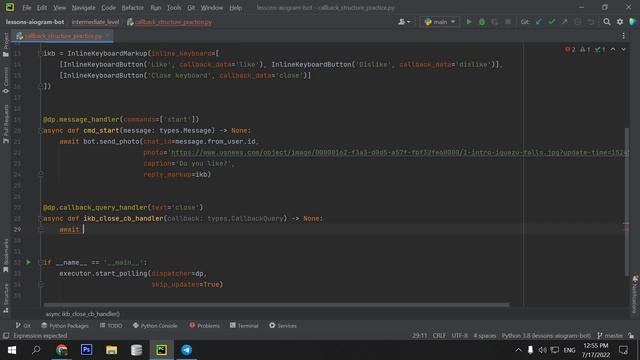 AIOGRAM ► ПРАКТИКА структура CallbackQuery запроса - просто ПРОГРАММИРОВАНИЕ ПО ПЛЕЙЛИСТАМ УРОК 23