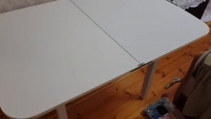 СКЛАДНОЙ СТОЛ НА КУХНЮ НЕО ДИЗАЙН. СТОЛ ДЛЯ МАЛОГАБАРИТНОЙ КУХНИ.