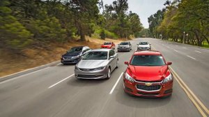 AMAZING!! Battle Chevrolet Malibu vs Honda Accord, Mazda 6, Toyota Camry