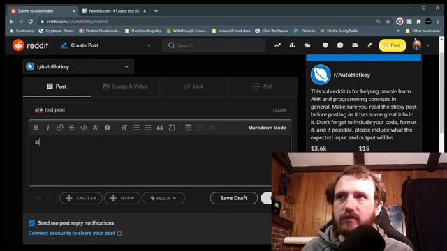 AutoHotkey - Getting Coding Help On Reddit