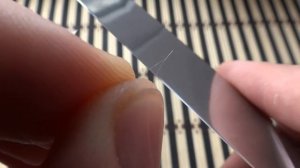 Строгание волоса ножом Workingknife (WK-5)