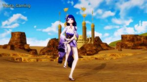 【Mmd Genshin Impact】 Raiden Shogun   Sand Planet